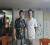  谈小庆副院长拜访上海汉源书画会会长陈学平